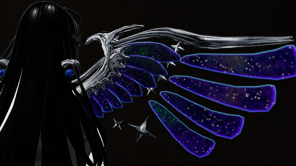 【セール中】【VRChat】Stella Wing 【MA対応】