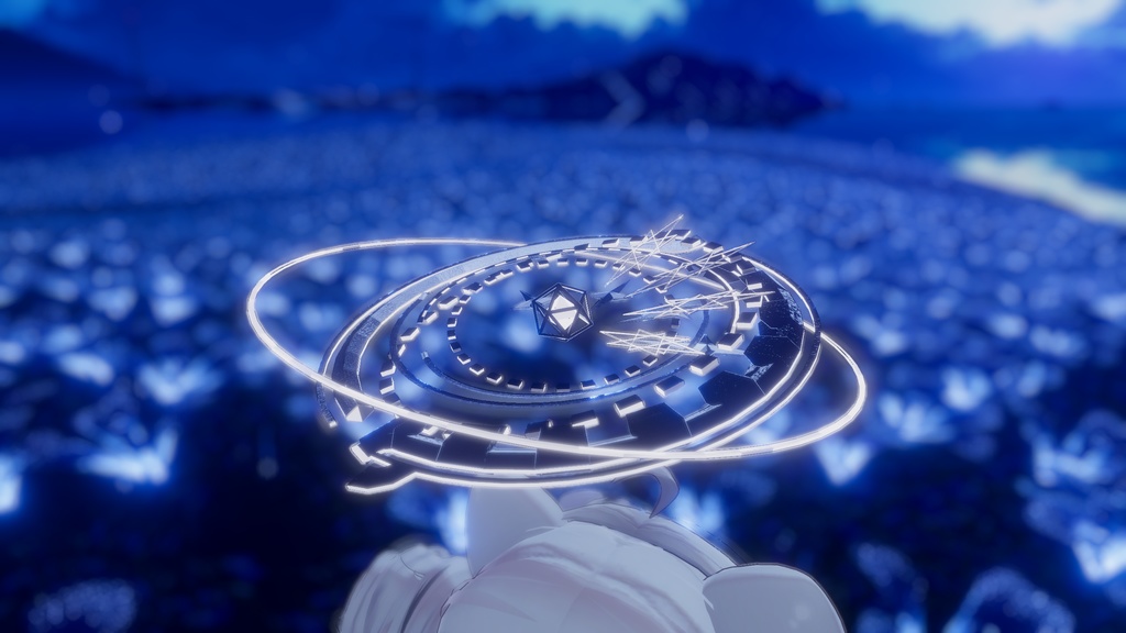 【セール中】【VRChat】Turning Point Halo 【MA対応】