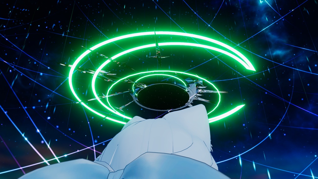 【VRChat】Moon Shadow Halo【MA対応】