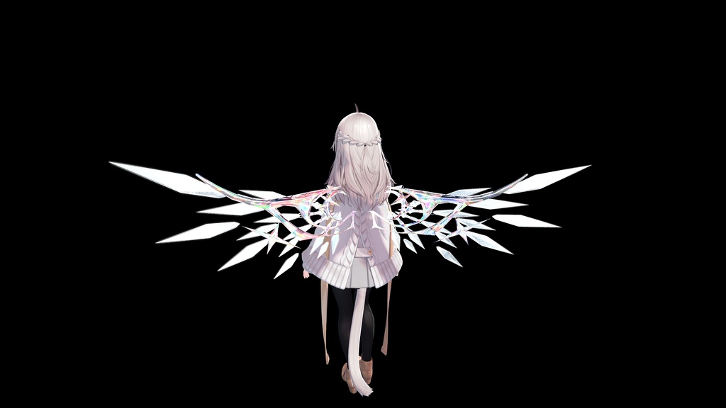 【セール中】【VRChat】Star Prism Wing 【MA対応】