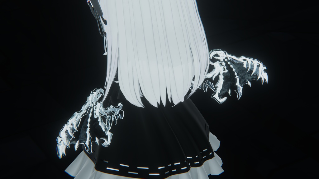 【VRChat】Mini Dragon Wing 【MA対応】