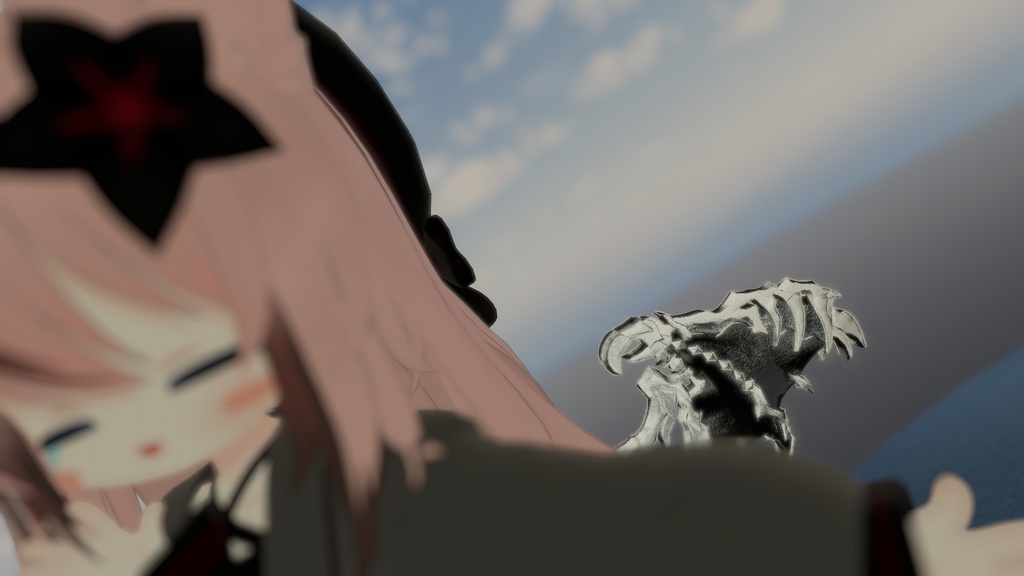 【VRChat】Mini Dragon Wing 【MA対応】