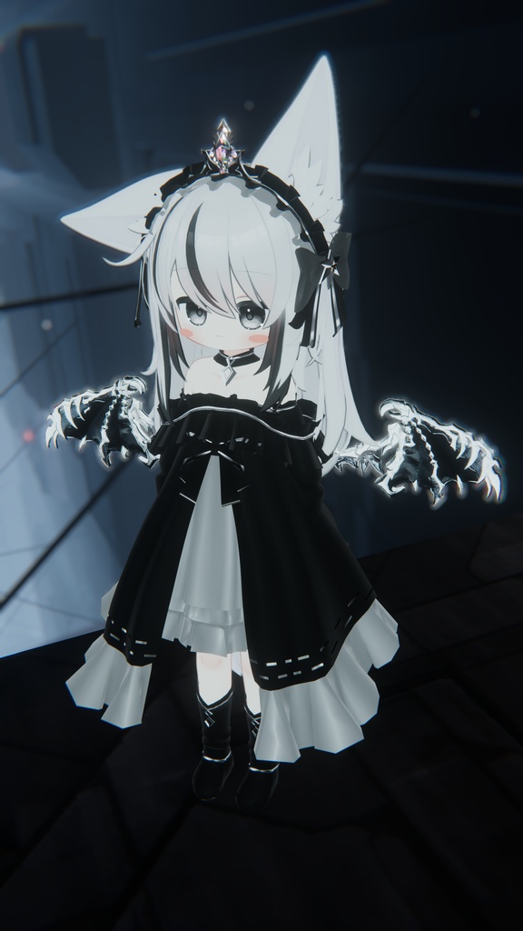 【VRChat】Mini Dragon Wing 【MA対応】