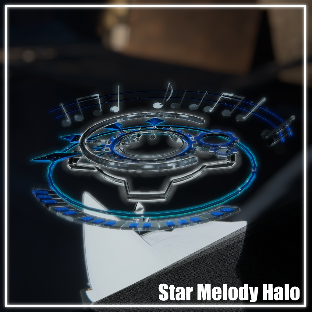 【VRChat】Melody Halos【MA対応】