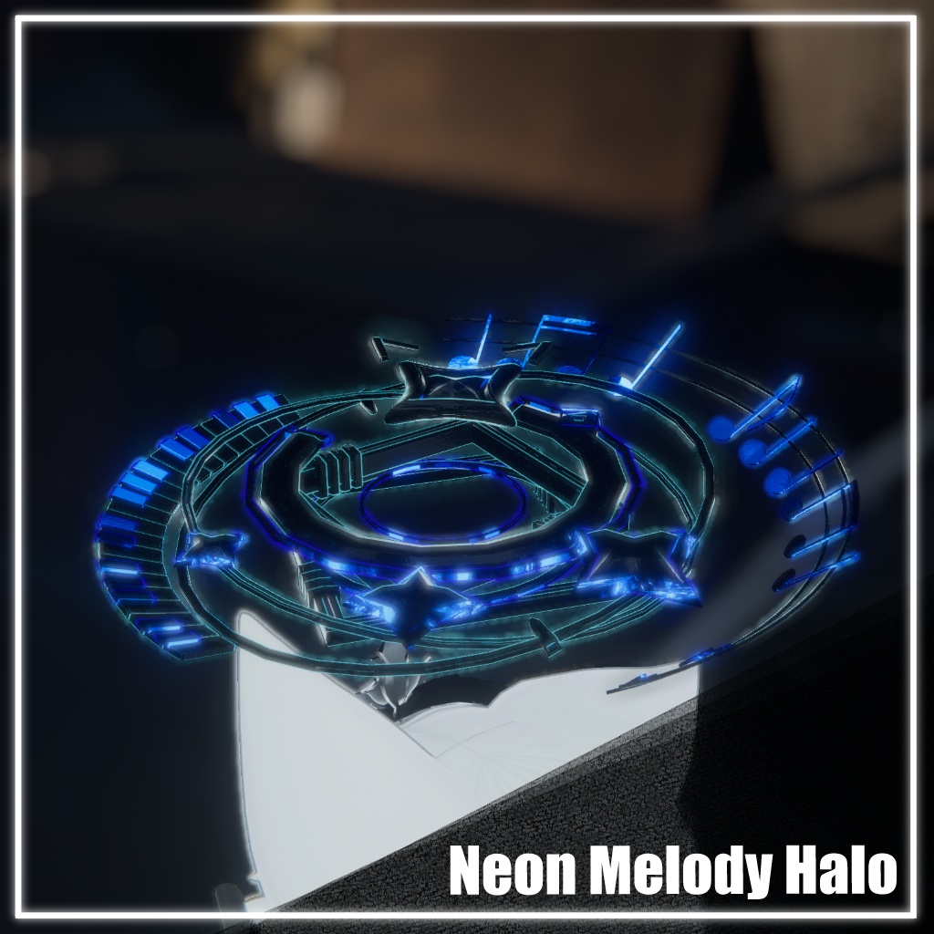 【VRChat】Melody Halos【MA対応】
