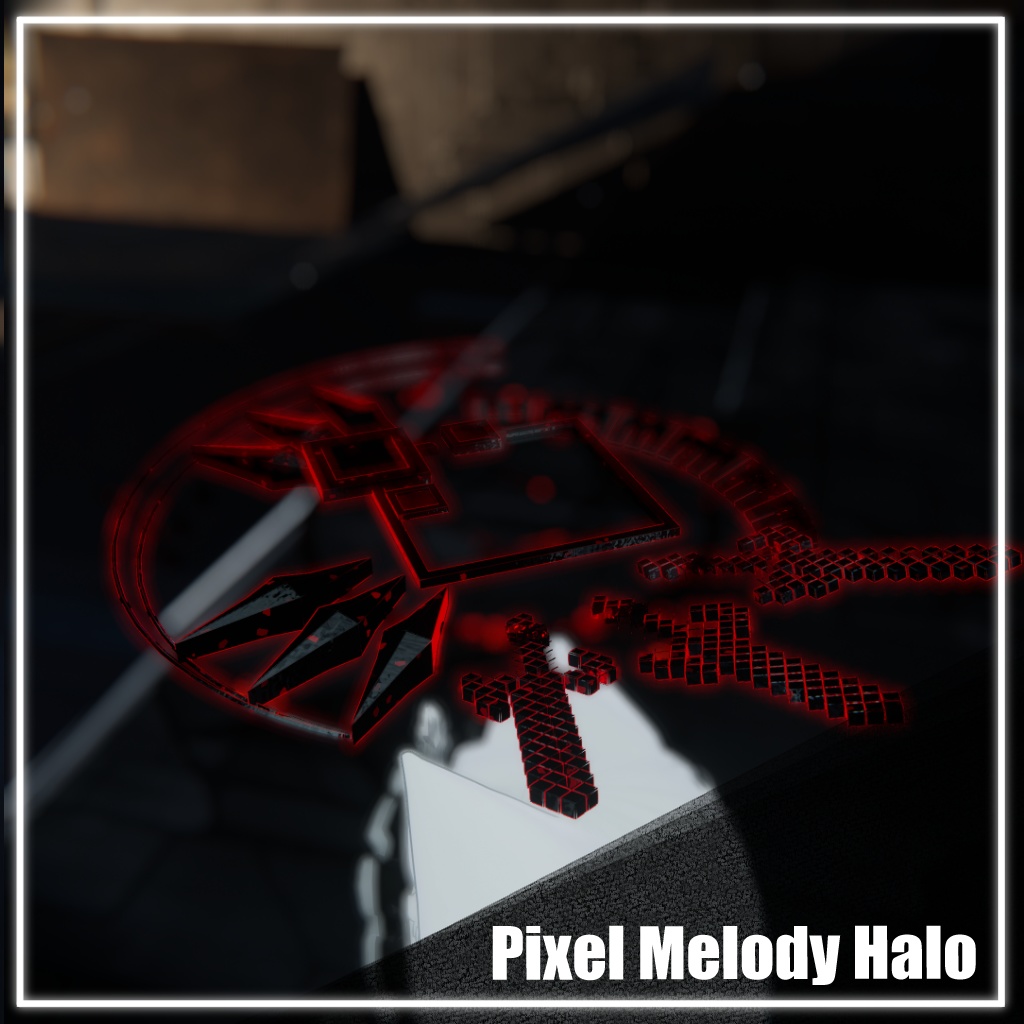 【VRChat】Melody Halos【MA対応】
