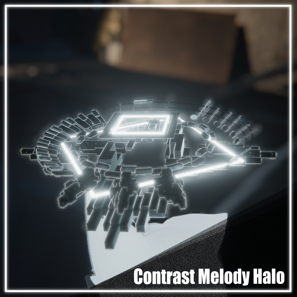 【VRChat】Melody Halos【MA対応】