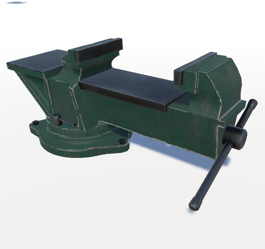 【無料】【3D model】万力
