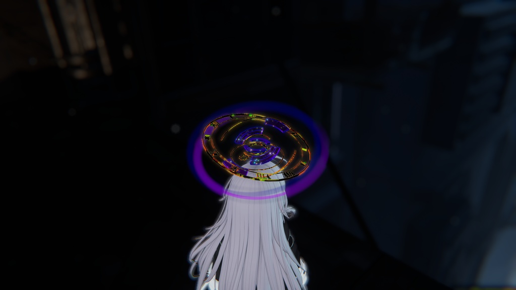 【VRChat】Wisdom Clock Halo【MA対応】