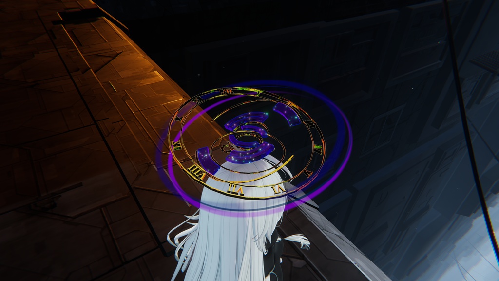 【VRChat】Wisdom Clock Halo【MA対応】