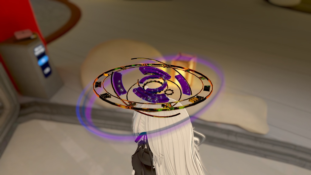 【VRChat】Wisdom Clock Halo【MA対応】