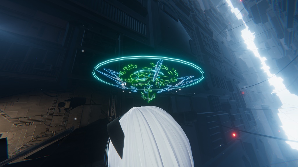 【セール中】【VRChat】Blue Ocean Halo 【MA対応】