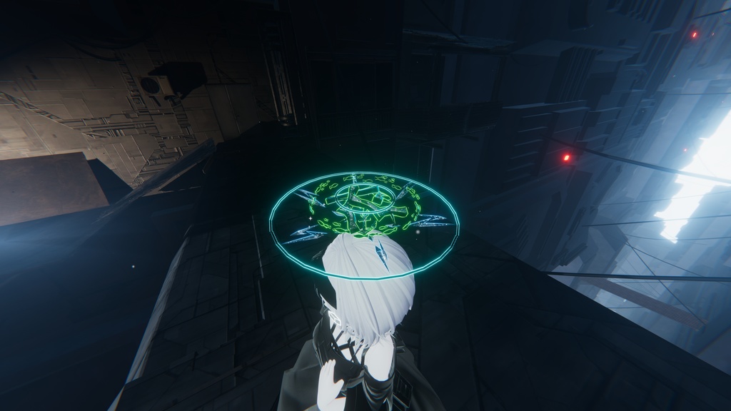 【セール中】【VRChat】Blue Ocean Halo 【MA対応】