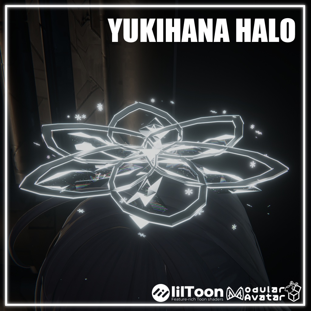 【無料】【VRChat】Yukihana Halo 【MA対応】