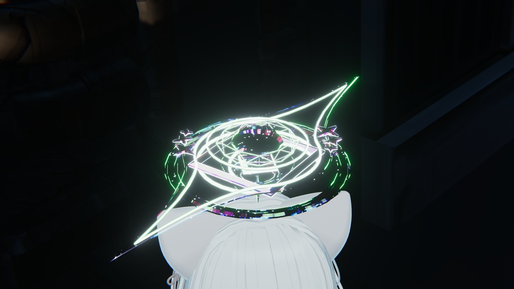 【セール中】【VRChat】Star Eclipse Halo 【MA対応】