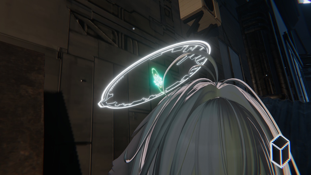 【セール中】【VRChat】FIREWORK HALO 【MA対応】