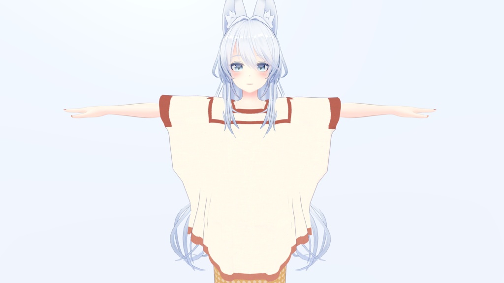 【VRchat】ウィピル(Huipil)【アステカ民族衣装】