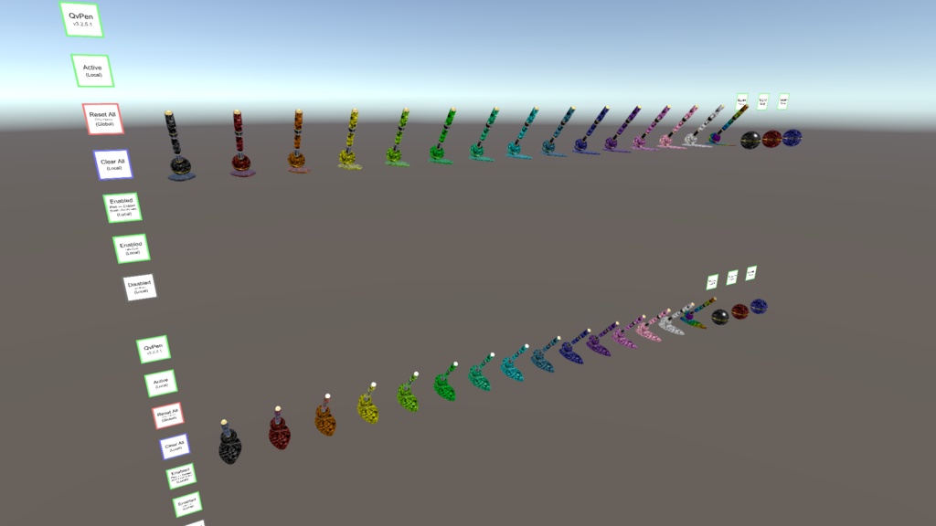 【VRChat】 クラシカル高級万年筆 QvPen差し替えモデル