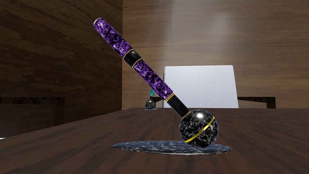 【VRChat】 クラシカル高級万年筆 QvPen差し替えモデル