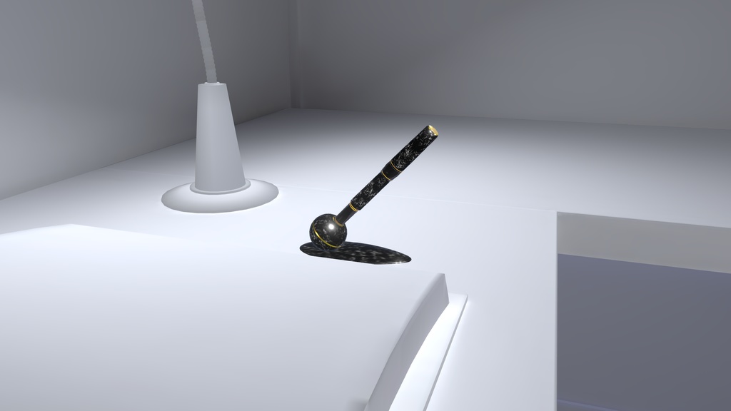 【VRChat】 クラシカル高級万年筆 QvPen差し替えモデル