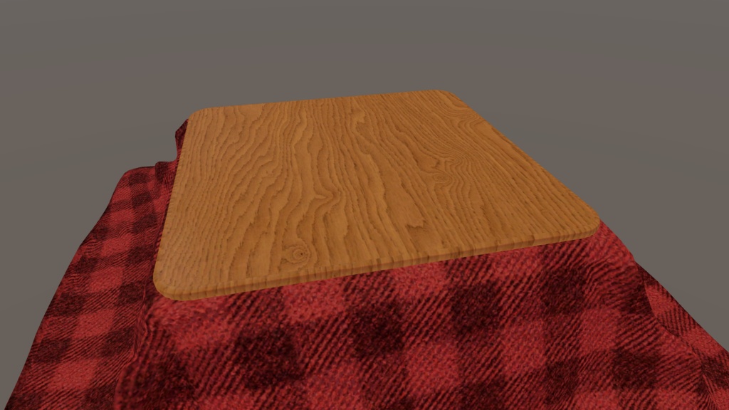 【VRC想定】どこでもこたつ【アバターギミック】