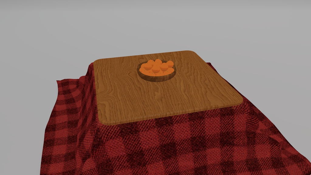 【VRC想定】どこでもこたつ【アバターギミック】