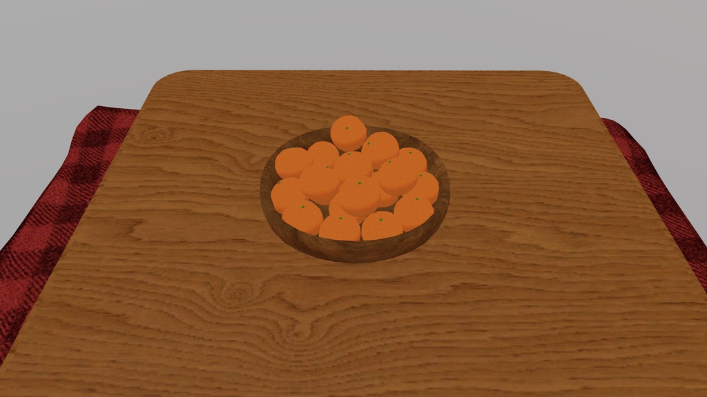 【VRC想定】どこでもこたつ【アバターギミック】