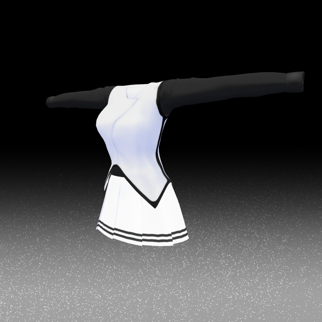 【4アバター対応】ミニスカ衣装 『GraceSnow』