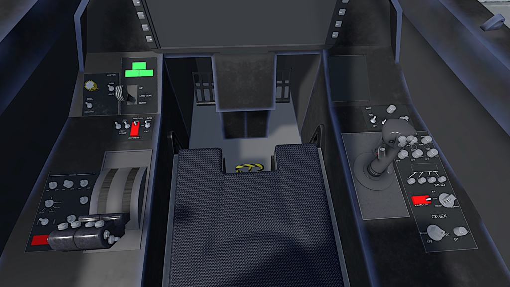 【VRChat想定】第5世代ジェット戦闘機 F-36 Meteor <ミーティア>【Sacc Flight対応】