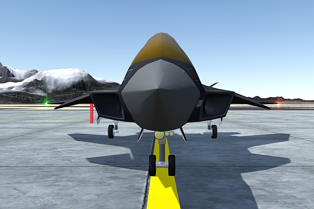 【VRChat想定】第5世代ジェット戦闘機 F-36 Meteor <ミーティア>【Sacc Flight対応】