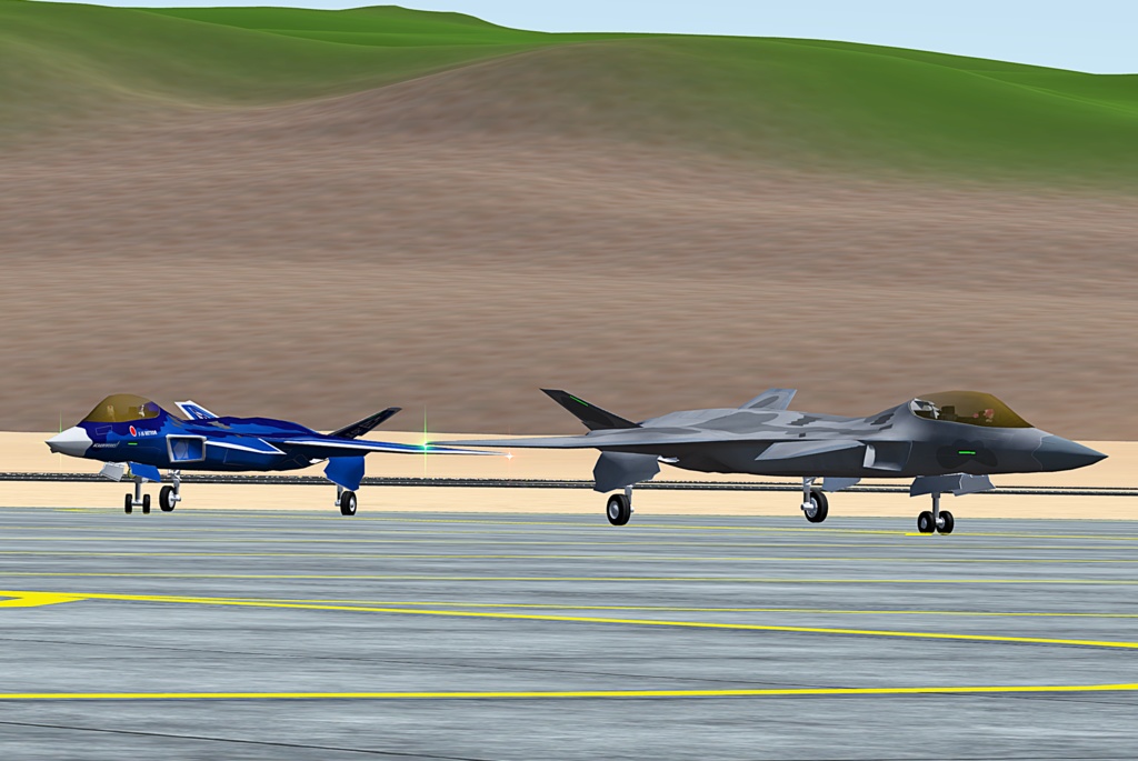 【VRChat想定】第5世代ジェット戦闘機 F-36 Meteor <ミーティア>【Sacc Flight対応】