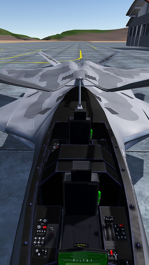 【VRChat想定】第5世代ジェット戦闘機 F-36 Meteor <ミーティア>【Sacc Flight対応】