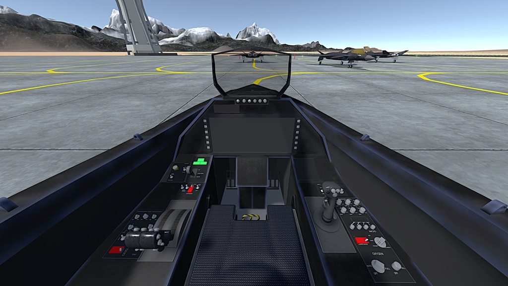 【VRChat想定】第5世代ジェット戦闘機 F-36 Meteor <ミーティア>【Sacc Flight対応】