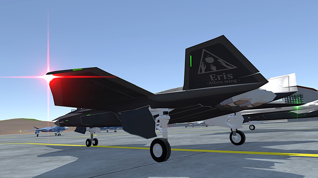 【VRChat想定】第5世代ジェット戦闘機 F-36 Meteor <ミーティア>【Sacc Flight対応】