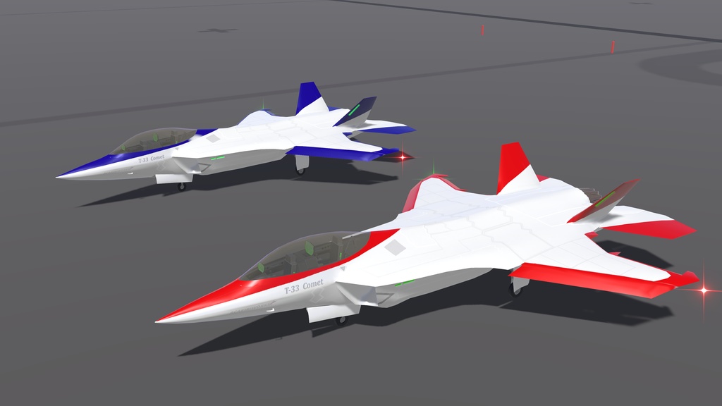 【SaccFlight対応】T-33 Comet / F-33 Stardust
