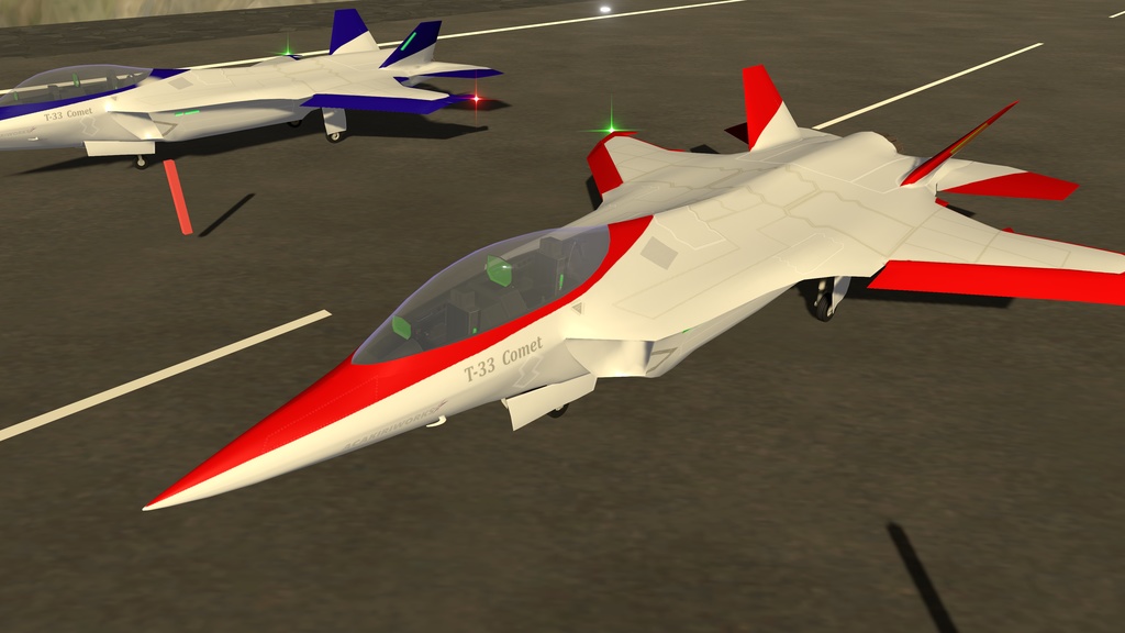 【SaccFlight対応】T-33 Comet / F-33 Stardust