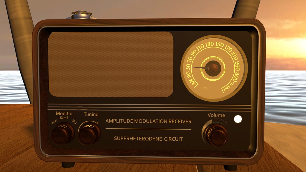 【VRChat】音質変換つきラジオ型動画プレイヤー【Yamaplayer対応】