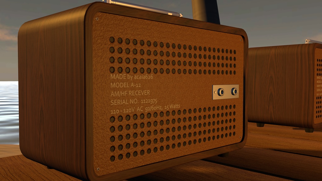 【VRChat】音質変換つきラジオ型動画プレイヤー【Yamaplayer対応】