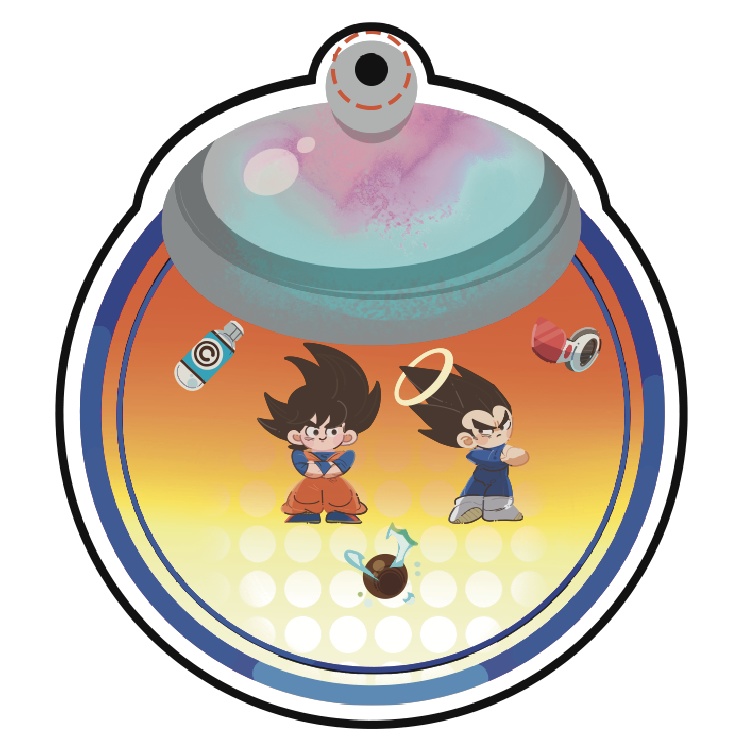 シャカシャカアクキー（ポタラ/悟空•ベジータ）