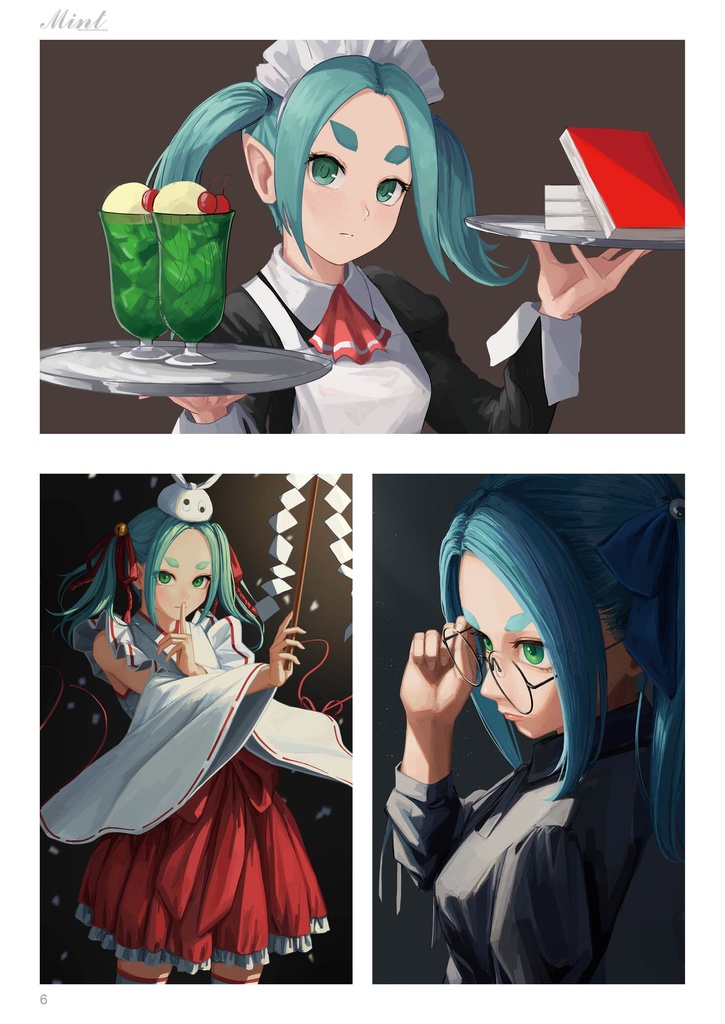 Mint|Nemo's 1st Illustration Book