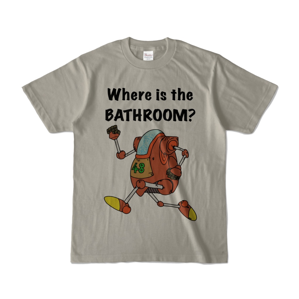 Tシャツ(Where is the bathroom?)