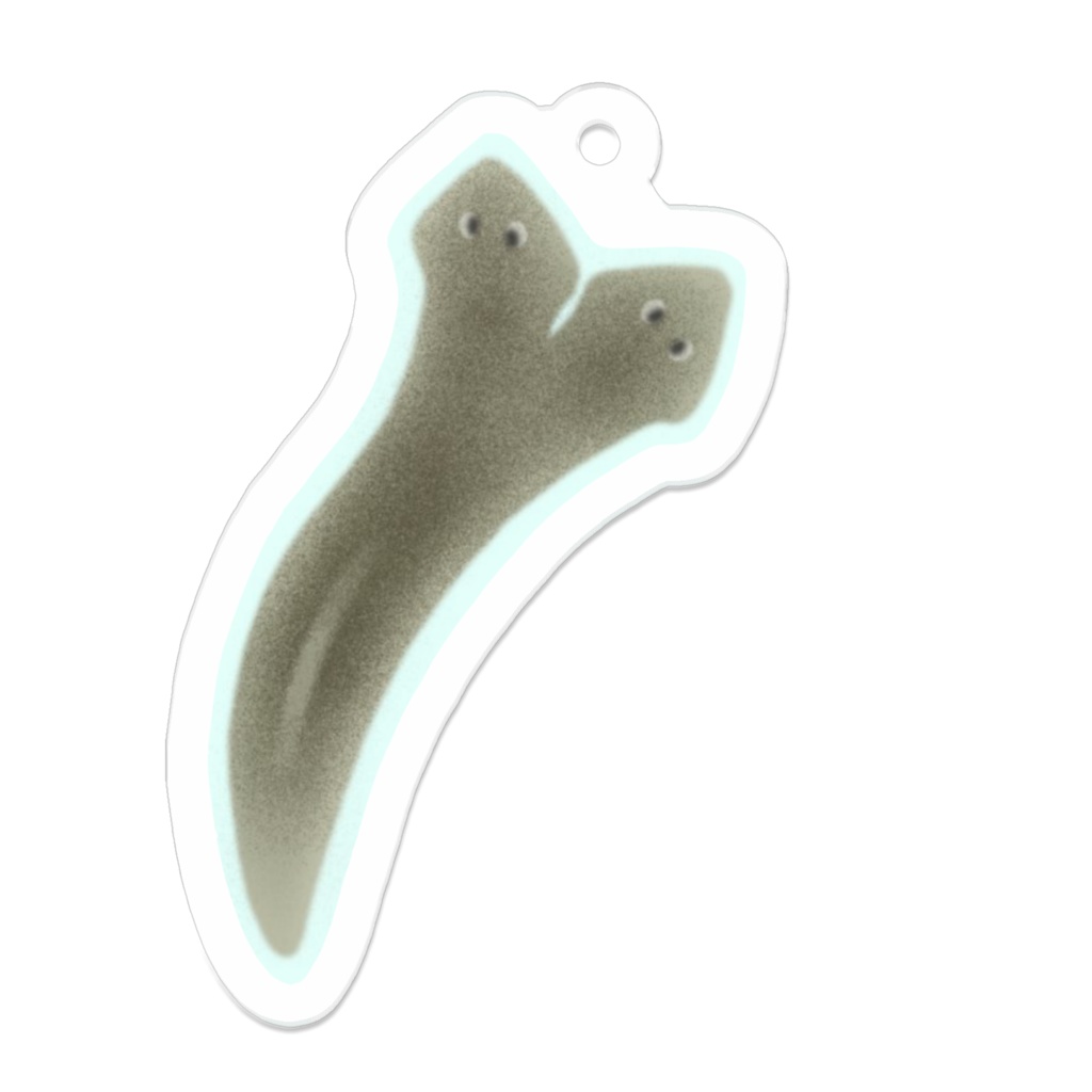 プラナリア　アクリルキーホルダー