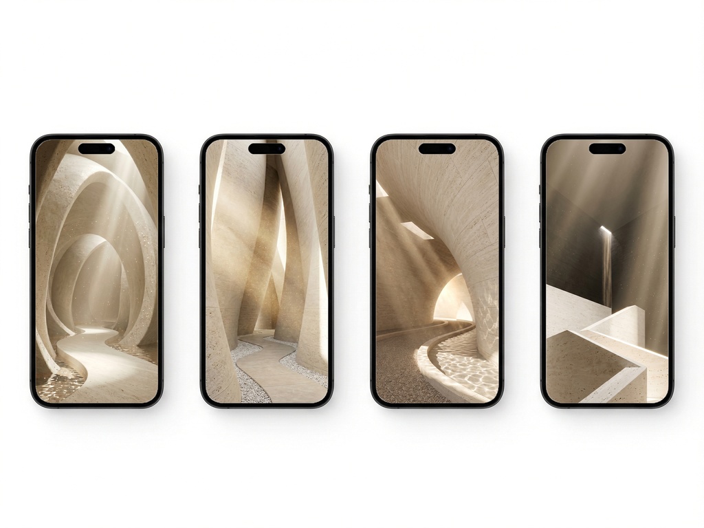 SECLUDED CURVE | Wallpaper Pack