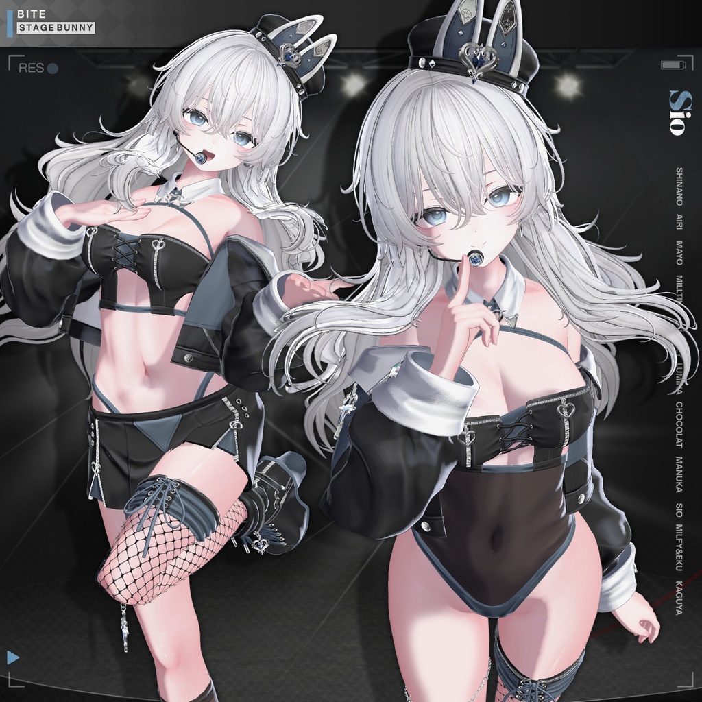 【12アバター対応】 ステージバニー ✧ Stage Bunny ✦
