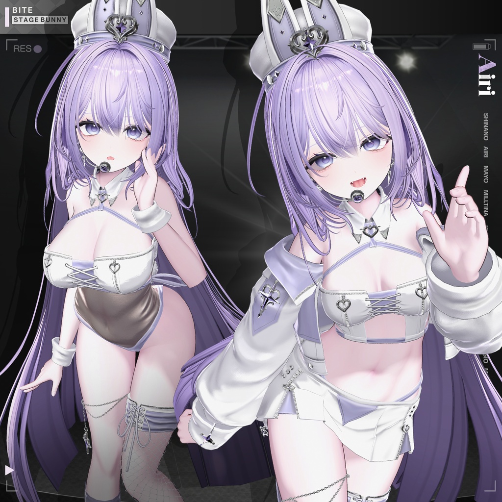 【12アバター対応】 ステージバニー ✧ Stage Bunny ✦
