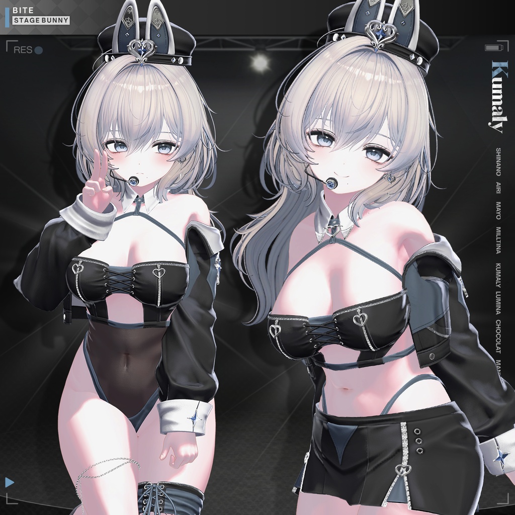 【12アバター対応】 ステージバニー ✧ Stage Bunny ✦