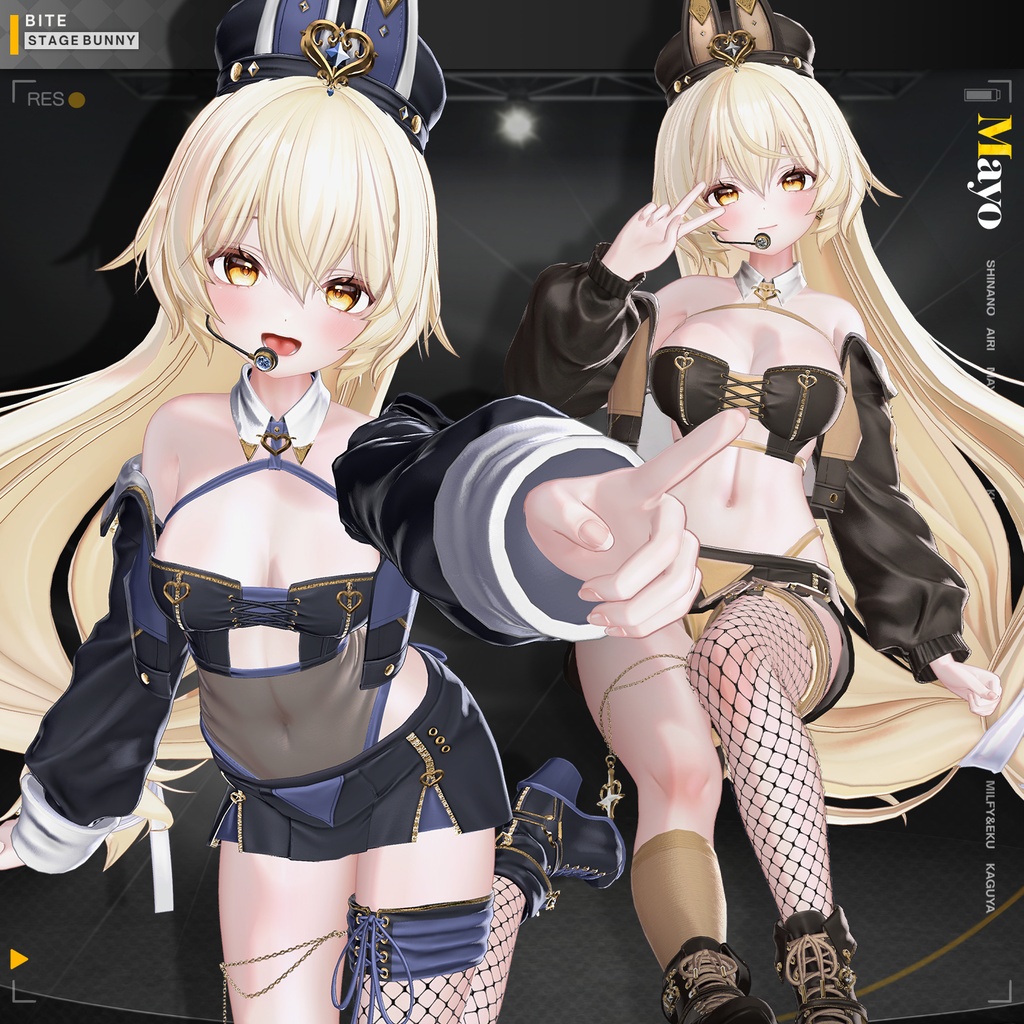 【12アバター対応】 ステージバニー ✧ Stage Bunny ✦