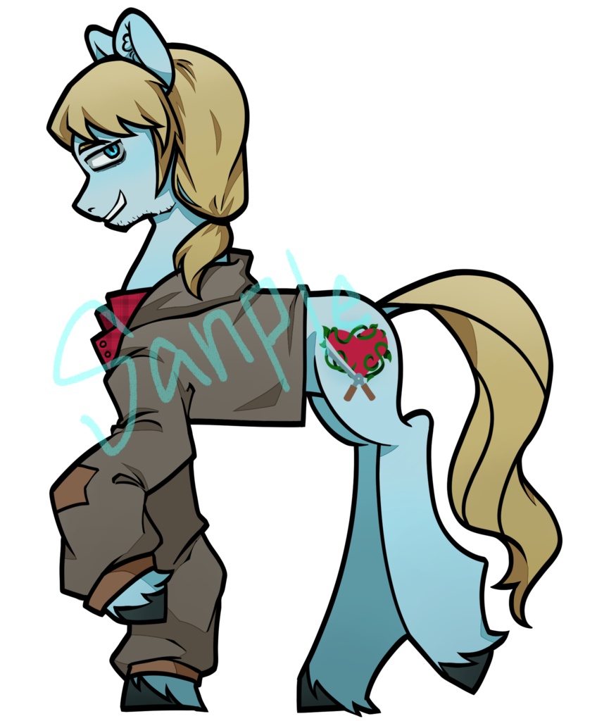 MLP:Lawrence (acrylic keychain)