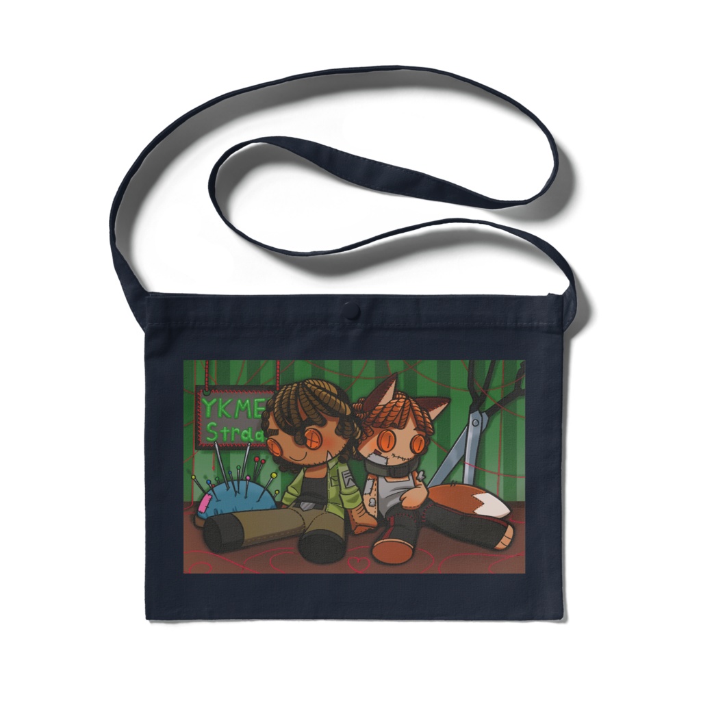 YKMET Stitched Doll Sacoche