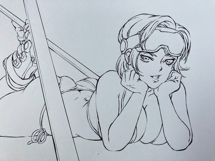 FANBOX トップ絵イラスト原画